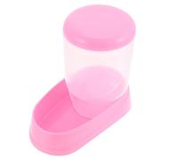 ULTECHNOVO Refillable Automatic Hamster Feeder for Small Pets with Anti-turning Design, Easy to Assemble Plastic Food Dispenser, Practical Feeding Accessory Suitable for Hamsters and Guinea