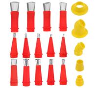 ULTECHNOVO Replacement Caulking Tip with Multifunctional Nozzle and Detachable Base Structure for Even Glue Distribution, High Reliability, for Home Improvement Projects and Crafts