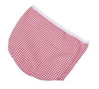 ULTECHNOVO Replacement Fabric Laundry Basket Liner for 70L Hamper - Red Checkered Cotton Cloth Insert, Washable Basket Liner for Home Organization and Storage