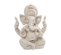 ULTECHNOVO Resin Elephant God Figurine Feng Shui Decor Sacred Wealth Sculpture for Living Room Study Bedroom Hindu Style Home Decoration Gift Art Collection