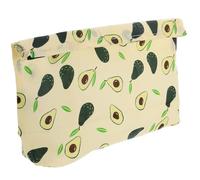 ULTECHNOVO Reusable Cotton Beeswax Food Storage Bag, Washable Snack Produce Wrap, Certified Fresh Preservation Pouch for Travel and Home Use