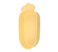 ULTECHNOVO Reusable Plastic Parrot Bath Box in Carrot Shape for Small Birds and Parrots, Multi-functional Bird Bath Tub Accessory for Birdcage Bathing and Summer Use