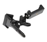 ULTECHNOVO Rotatable Guitar Head Clip Phone Holder for Music Recording and Live Broadcast Wear-resistant Design Portable Guitar Live Phone Stand for Reading Lyrics and Practice