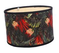 ULTECHNOVO Rustic Bamboo Lamp Shade Ceiling Light Cover for Pendant Lamps Eye-Protection Soft Light Diffuser Versatile Home Decor for Bedroom Living Restaurant Hotel Office