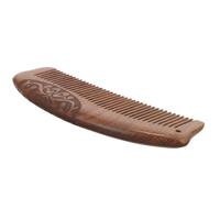 ULTECHNOVO Sandalwood Wood Comb for Women Double-sided Carved Hair Comb No Static Scalp Massage Grooming Tool Natural Wooden Hairbrush Gift for Birthday Christmas