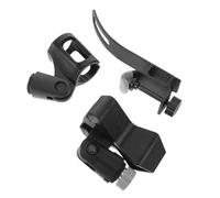 ULTECHNOVO Sax Mic Clip Microphone Holder Bracket Mount for Instrument Performance Adjustable Desktop Mic Stand Clamp Accessory for Stage and Studio Use