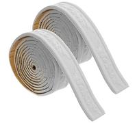 ULTECHNOVO Self Adhesive Wallpaper Border 89.76In X 1.77In Wall Trim Edging Strip for Kitchen Bathroom Tv Wall Decoration and Corner Protection 2 Rolls
