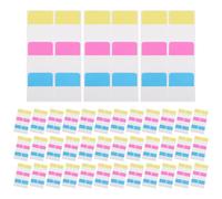 ULTECHNOVO Self-Adhesive Writable Sticky Index Tabs for Filing and Classification, Medium Size 60Pcs Per Pack, 20 Packs Portable Page Markers for Notebooks, Books, Planners, Office and School