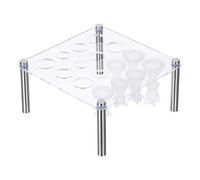 ULTECHNOVO Silicone Chess Piece Molds for Resin with 16-Slots Organizer Stand Holder, Sturdy Chess Mould for DIY Crafting and Creative Board Game Enthusiasts