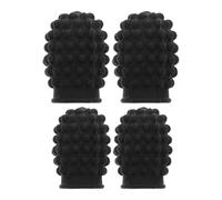 ULTECHNOVO Silicone Drumstick Covers Lightweight and Portable Drumstick Protectors with Mute Tips for Drum Practicing Designed to Silence Noise and Enhance Grip