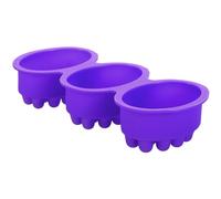 ULTECHNOVO Silicone Massage Soap Mold Oval Shape for DIY Soap Bar Making Reusable Silicone Craft Tool Suitable for Teaching Family How to Reuse and Recycle