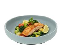 ULTECHNOVO Silicone Plate for Seniors, Spill-Resistant Dinner Plate with Strong Suction Base, Non-Slip Disability Adaptive Tableware for Self Feeding, Cat Dog Anti-Tipping Feeding - 7.6in