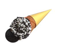 ULTECHNOVO Simulation Ice Cream Cone Prop PVC Lightweight Reusable Artificial Dessert Shop Display Decoration Model for Home and Store Use