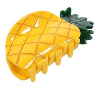 ULTECHNOVO Small Hair Clip Pineapple Hair Clip Fruit Shaped Lightweight Versatile Acetic Acid Sheet Cute Yellow for Women Daily Use