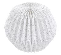 ULTECHNOVO Small Paper Lampshade for Ceiling Lamp with E27 Socket, Folding Geometric Design, Protects Light Bulb and Decorates Your Home, Suitable for Living Room and Hotel Use