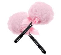 ULTECHNOVO Soft Body Powder Puff 2pcs Plush Makeup Setting Puff for Loose and Pressed Powder Application, Travel Friendly Cosmetic Tool for Effortless Face Makeup
