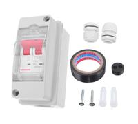ULTECHNOVO Solar Panel Safety Switch Outdoor Junction Box with Ip65 Waterproof Rating and Plastic Material for Photovoltaic Systems, Featuring High Efficiency Output and Enhanced Safety