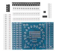 ULTECHNOVO Solder Practice Kit with 125 Components and 274 Solder Joints PCB Material Set to Practice Techniques for Electronic Components for Electronic Engineers and Enthusiasts