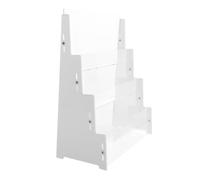 ULTECHNOVO Spacesaving Baseball Card Display Stand Acrylic Organizer for Desk Shelf Robust Sports Trading Card Holder with Enhanced Organization and Professional Display for Collectors