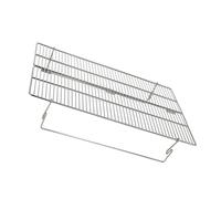 ULTECHNOVO Stainless Steel Camping Grill Net Large Bbq Grill Grates Outdoor Barbecue Wire Mesh Foldable Stove Stand Heat-resistant Cooking Rack for Meat Fish Vegetables