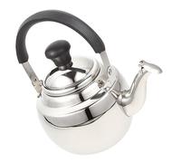 ULTECHNOVO Stainless Steel Metal Water Kettle with Scald Handle and Filter Thickened Large Capacity Tea Pot for Home and Restaurant Use Resistant Kitchen Hot Water Dispenser