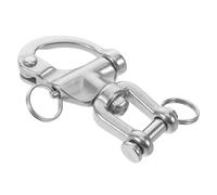ULTECHNOVO Stainless Steel Swivel Snap Hook for Sailboats Heavy Duty Rotating Spring Shackle with Tangle Prevention and Smooth Operation for Marine Applications and Boat Rigging