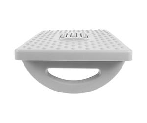 ULTECHNOVO Stepping Footstool Plastic Footrest Under Desk with Multi-Functional Rocking Motion Sleek Minimalist Design for Home Decor Office Foot Stool Fatigue Relief
