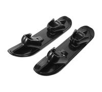 ULTECHNOVO Stroller Snow Sledge Board Attachment 4.7-7.8 Inch Winter Snow Skis with Curved Bottom Structure and Plastic Metal Material for Stroller Wheels for Snowy Sidewalks Outdoor Use