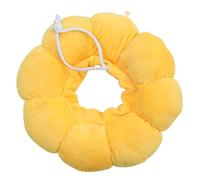 ULTECHNOVO Sun Flower Cat Collar Relief Function for Pets, Breathable Pp Cotton Material Lovely Cartoon Style Comfortable Protective Collar Suitable for Period after Injury for Cats