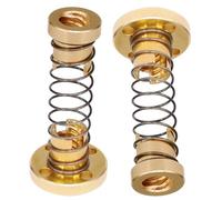ULTECHNOVO T8 Lead Screw and Anti-backlash Copper Nut Set for 3d Printer Accessories, 2mm Pitch Stainless Steel Rod, Precision Threaded 3d Printer Parts for Home and Workshop Use