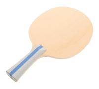 ULTECHNOVO Table Tennis Racket Training Paddle with Comfortable Grip, Standard Size Wooden Bat Long Handle for Beginners, Sturdy Table Tennis Paddle for Indoor and Outdoor Use