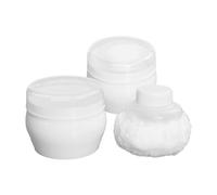 ULTECHNOVO Talcum Puff for 2 Sets Portable Soft Plush Puff with Handle for Skin Care