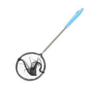 ULTECHNOVO Telescopic Shrimp Net for Aquarium Fishing with 3d Crystal Mesh, Extendable Small Fish and Shrimp Catching Net with Long Pole for Indoor and Outdoor Use