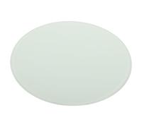 ULTECHNOVO Tempered Glass Cutting Board 20cm Round Fruit and Vegetable Chopping Board Kitchen Worktop Protector Household Kitchen Supplies