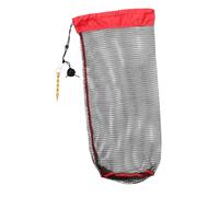 ULTECHNOVO Thickened Nylon Fishing Catch Net with Drawstring and Foldable Design Frame Wear-resistant Mesh Basket for Carp Coarse Fishing and Fish Use Portable and Easy to Store Random Color