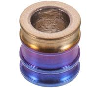 ULTECHNOVO Titanium Lanyard Bead with Smooth Surface, Sturdy and Not Easy to Deform Or Break, for Paracord Jewelry Making and Outdoor Pendant Accessories