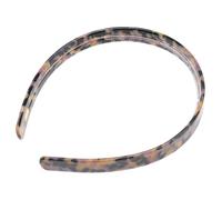 ULTECHNOVO Tortoise Shell Acetate Headband Non-Slip Hair Accessory with Teeth Comb for Adult Face Cleaning and Bath Use Brown