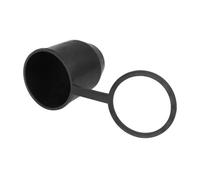 ULTECHNOVO Towball Protector Towball Protector Cap for Trailer Ball Head Black Pvc Versatile Design Easy Installation Use with Trailer Accessories