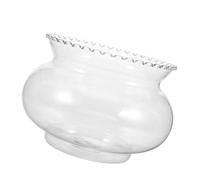 ULTECHNOVO Transparent Plastic Fish Bowl Shatterproof Goldfish Tank for Fish Round Aquarium for Desktop Decoration Weddings Candy Favors Versatile Use