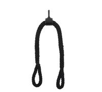 ULTECHNOVO Tricep Pull down Rope Attachment for Home Gym and Commercial Pulley Systems, Non Slip Nylon and Steel Cable Handle with Full Body Versatility and Easy Multi-gym Compatibility