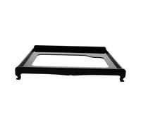 ULTECHNOVO Turntable Isolation Base Acrylic Black Sound Dampening Stand for Vinyl Record Player, Home Music Space