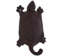 ULTECHNOVO Turtle Wall Hook Cast Iron Black Rustic Vintage Wall Hanging Storage Hook for Hanging Plants and Keys Home Decor