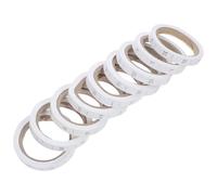 ULTECHNOVO Universal Apparel Size Tags with Practical Classification Functions 8 Rolls White Paper Iron-on Clothing Labels for Blouses and Jumpsuits for Business and Clothing