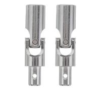 ULTECHNOVO Universal Joint Shaft Coupler for Window Opener and Roller Shutter with Aluminium Alloy Material and Rotatable Steering Shaft Design, Whisper Quiet Performance and Easy
