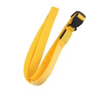 ULTECHNOVO USB Rechargeable LED Running Waist Belt for Night Safety | Yellow Nylon Build, about 5h Charging and 3h Glow, for Running and Hiking