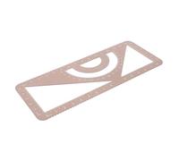 ULTECHNOVO Versatile Metal Scale Ruler for Drawing Templates and Architecture, Lightweight Golden Aluminium Professional Drawing Triangle Ruler with Protractor, for Students and Math Experts