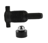 ULTECHNOVO Vertical Jack Accessories Metal Replacement Parts Durable Hydraulic Return Valve Seal Steel Ball Small Screw Pump Plug for Automotive Repair and Portable Car Jack Use