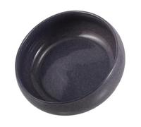 ULTECHNOVO Vintage Ceramic Tea Washing Basin Blue Porcelain Lotus Flower Bowl Heat Resistant Sturdy Traditional Matcha Bowl for Tea Ceremony and Decorative Tray