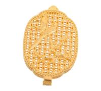 ULTECHNOVO Vintage Hollow-out Magpie Aromatherapy Pendant Locket for Women Copper Essential Oil Diffuser Necklace with Unique Vietnamese Design Stylish Fragrance Jewelry for Daily Wear and