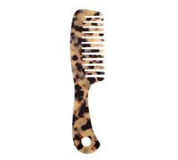 ULTECHNOVO Vintage Marble Pattern Plastic Hair Comb with Very Wide Teeth for Detangling and Preventing Hair Knotting, for Barber Shops and Hotel Usage, Suitable for Women and Girls